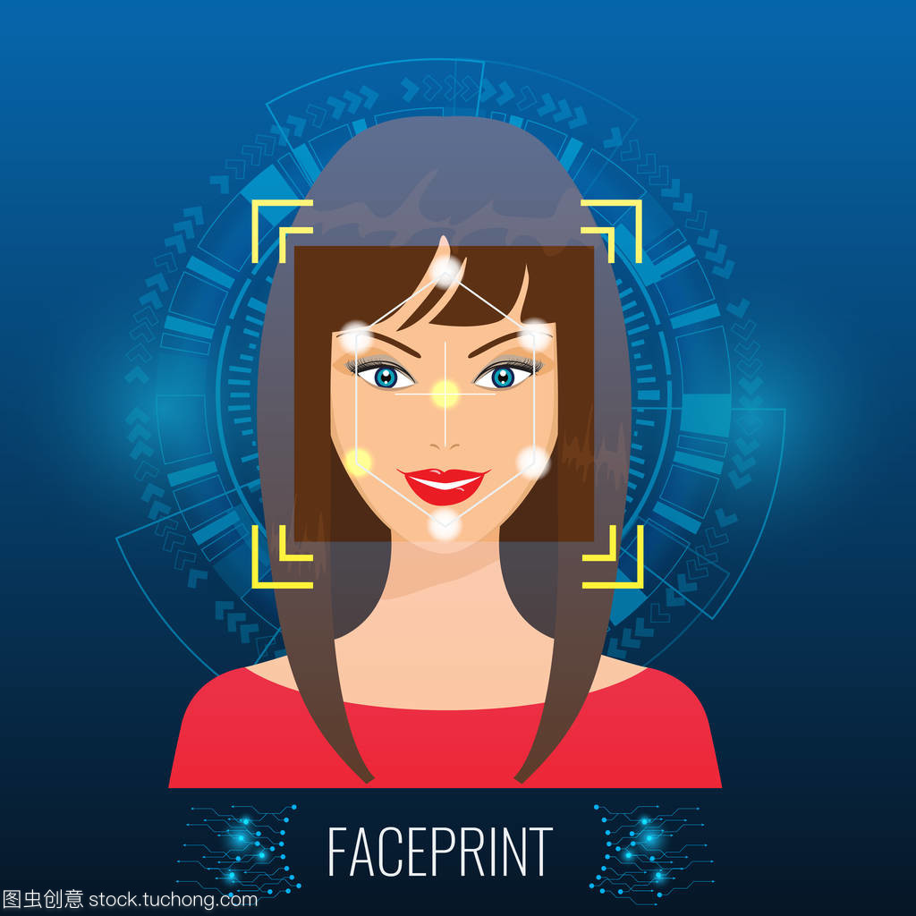 矢量指紋 解鎖女性的抽象面孔——凝視人臉識別技術下的數據美學與身份解碼