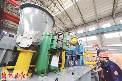 洛陽制造 新型汽輪機創新突破，市場訂單持續增長